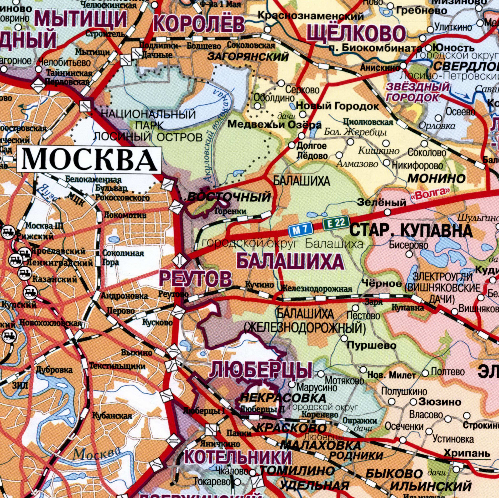 округ Балашиха Московской области