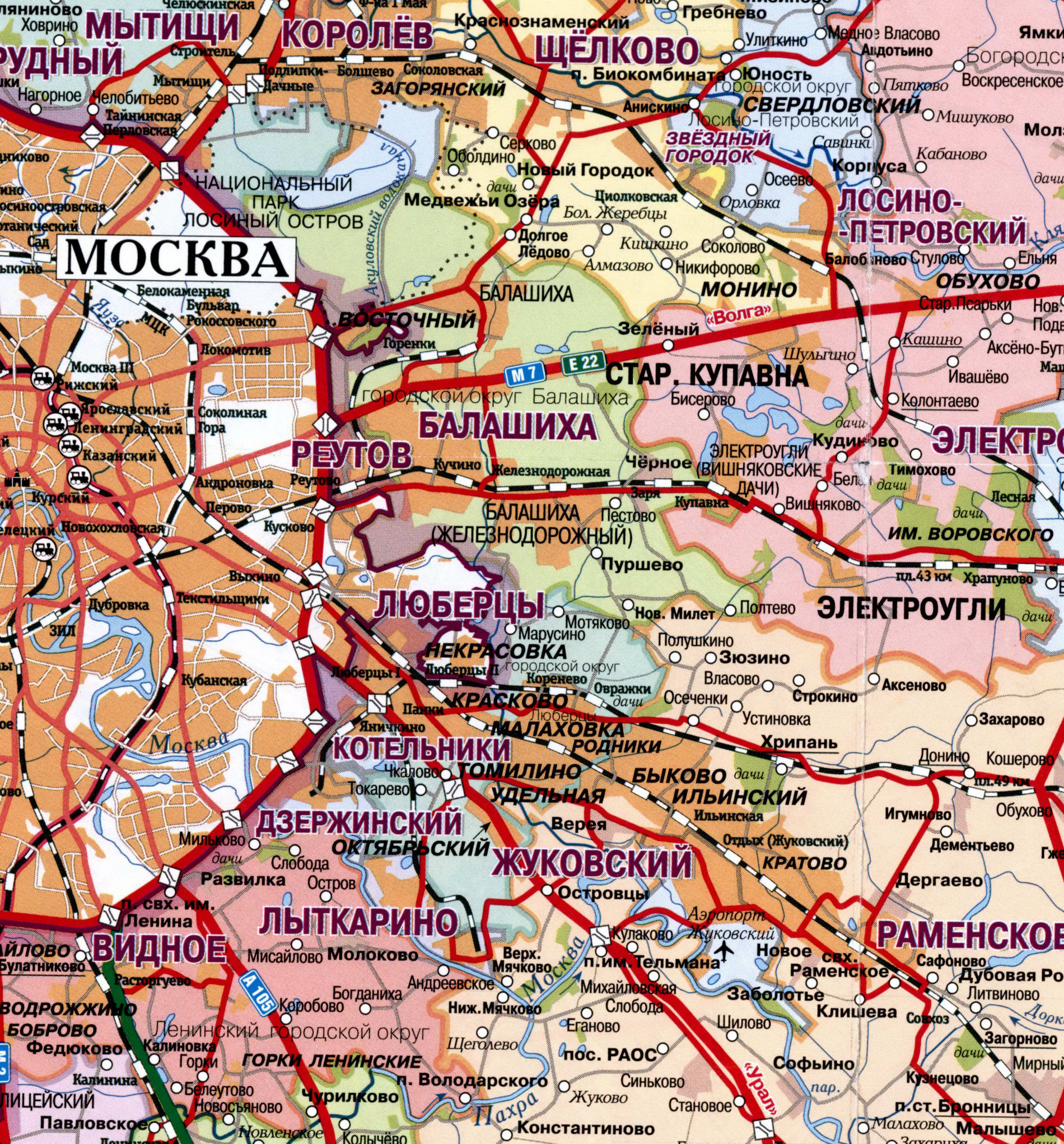 округ Люберцы Московской области